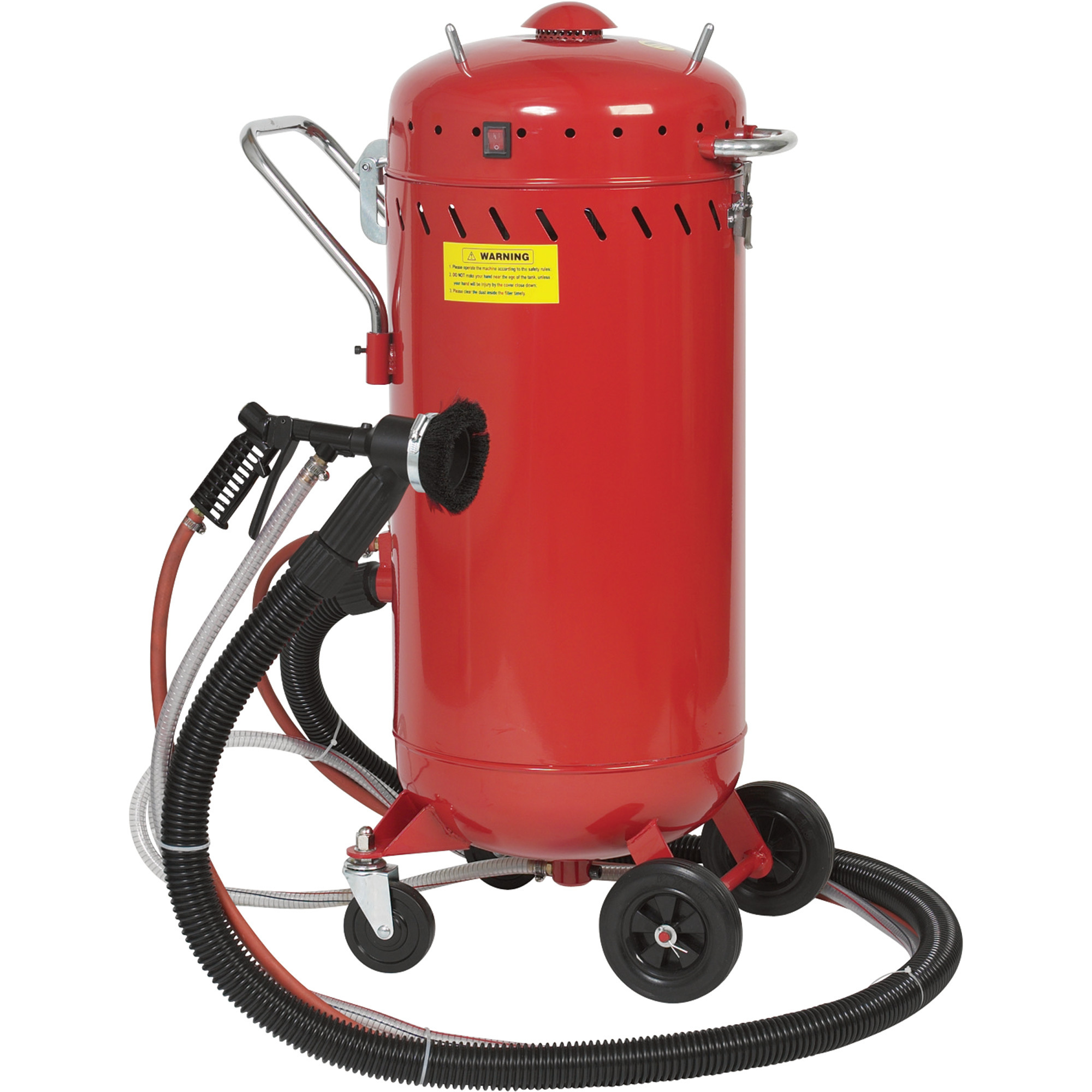 AllSource VacBlast Siphon Abrasive Blaster, 125-Lb. Capacity, 28 Gallon, Model# 41700